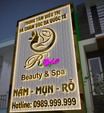 Bảng hiệu Spa